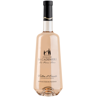 Розовое сухое вино Domaine La Cadeniere Vallon d'Escale Rose, 2020 (Прованс, Франция)